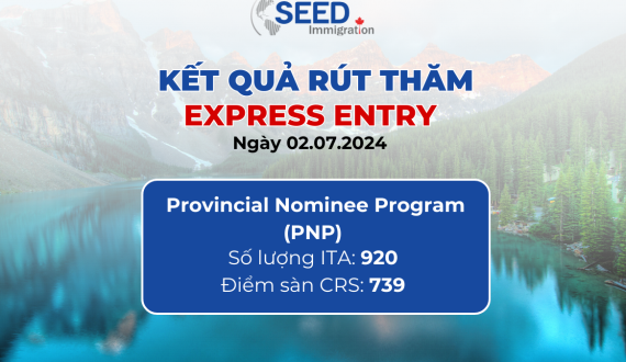 Kết Quả Rút Thăm Express Entry Ngày 02/07/2024