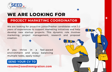 SEED Immigration Tuyển Dụng Vị Trí Project Marketing Coordinator