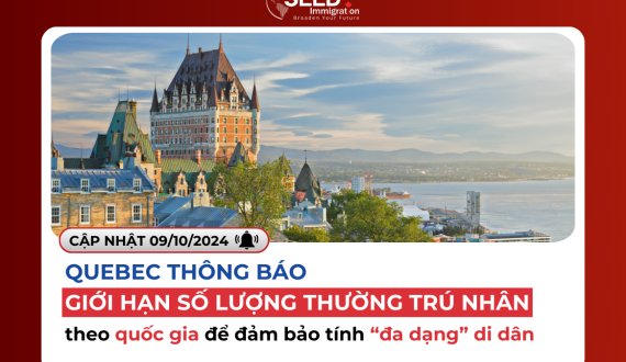 Quebec Thông Báo Giới Hạn Số Lượng Thường Trú Nhân Theo Quốc Gia Để Đảm Bảo Tính “Đa Dạng” Di Dân