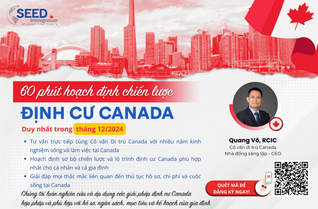 60 Phút Hoạch Định Chiến Lược Định Cư Canada