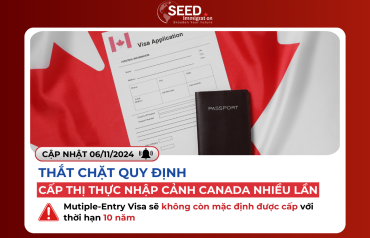 Thắt Chặt Quy Định Cấp Thị Thực Nhập Cảnh Canada Nhiều Lần (Multiple-Entry Visa)